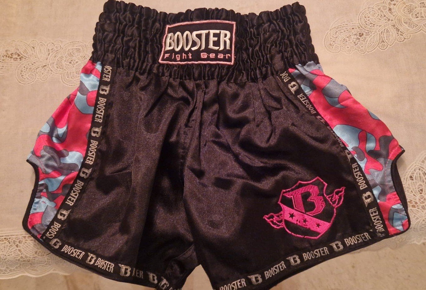 TK Kickboksbroekje Booster Maat XS IN ZEER GOEDE STAAT, Maat XS of kleiner, Ophalen, Zo goed als nieuw