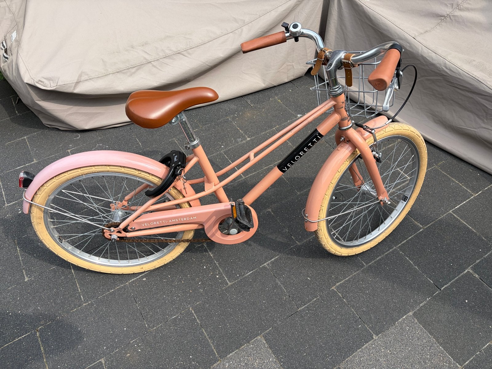 Veloretti 20 inch meisjesfiets, Fietsen en Brommers, Ophalen, Gebruikt, Terugtraprem, 20 inch of meer