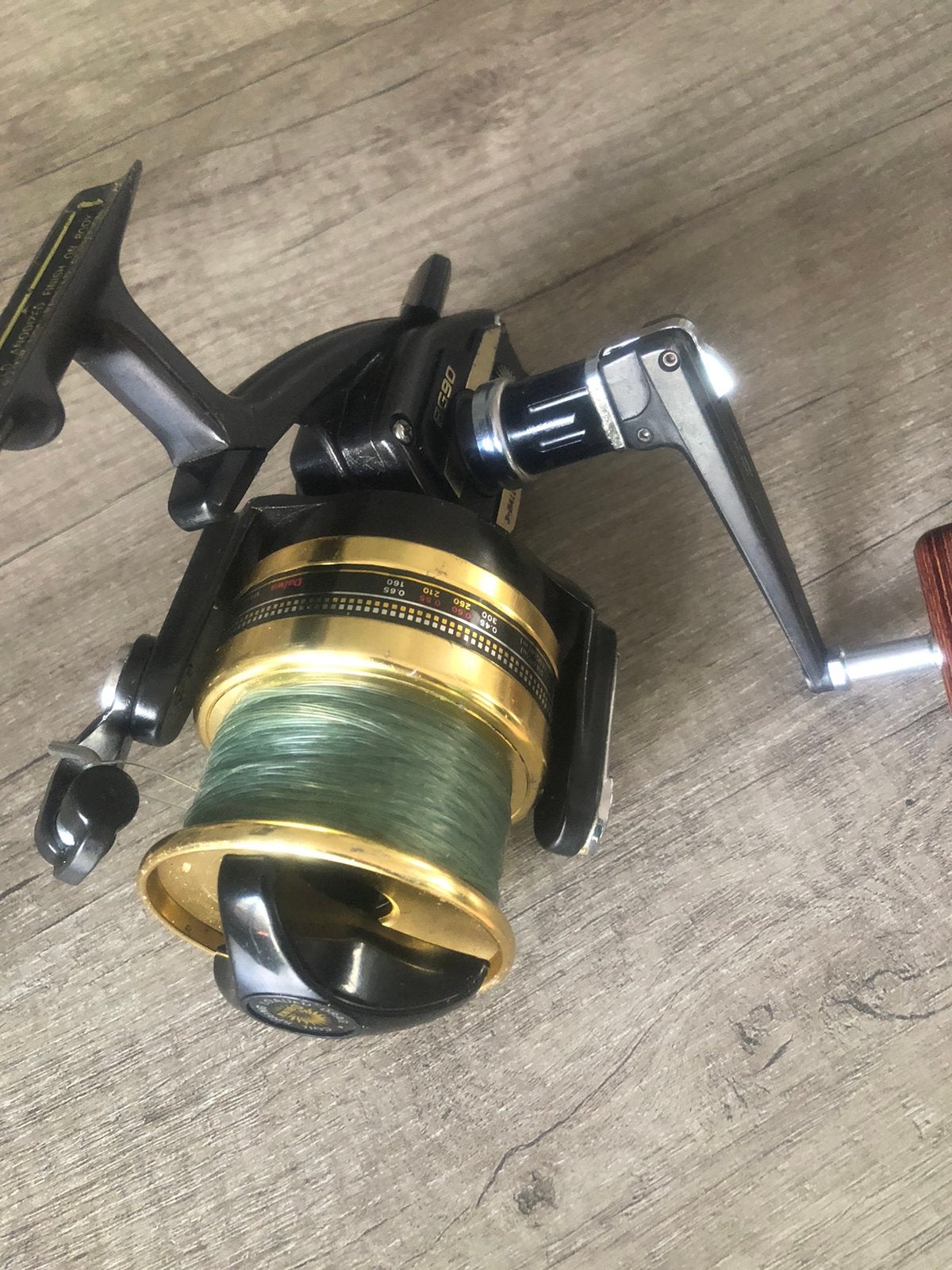 DAIWA BG90 (japan), Ophalen of Verzenden, Zo goed als nieuw, Molen