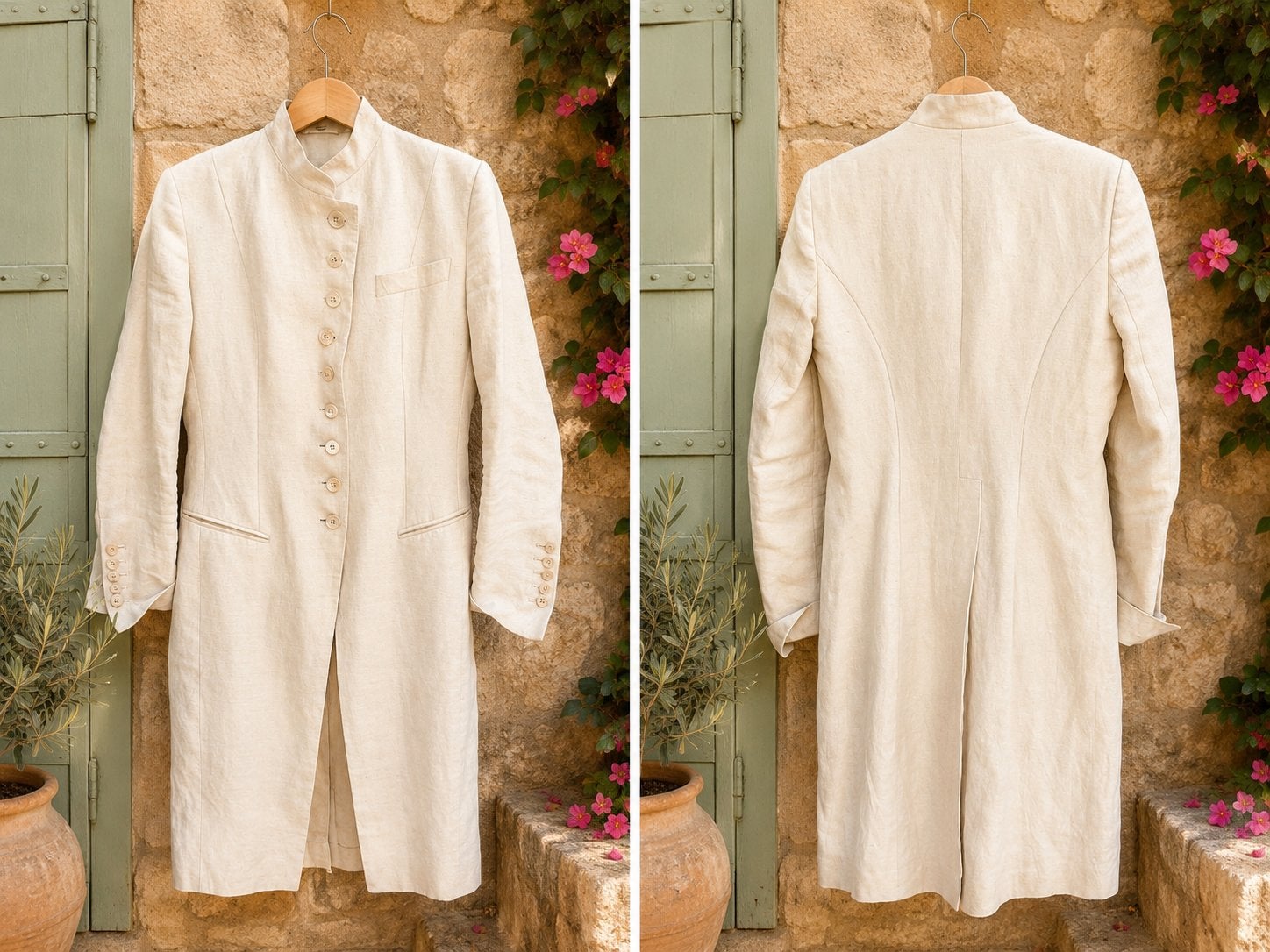 Beige Linnen Jasje van Pauw - Maat 1, Kleding | Dames, Beige, Ophalen of Verzenden, Zo goed als nieuw, Jasje