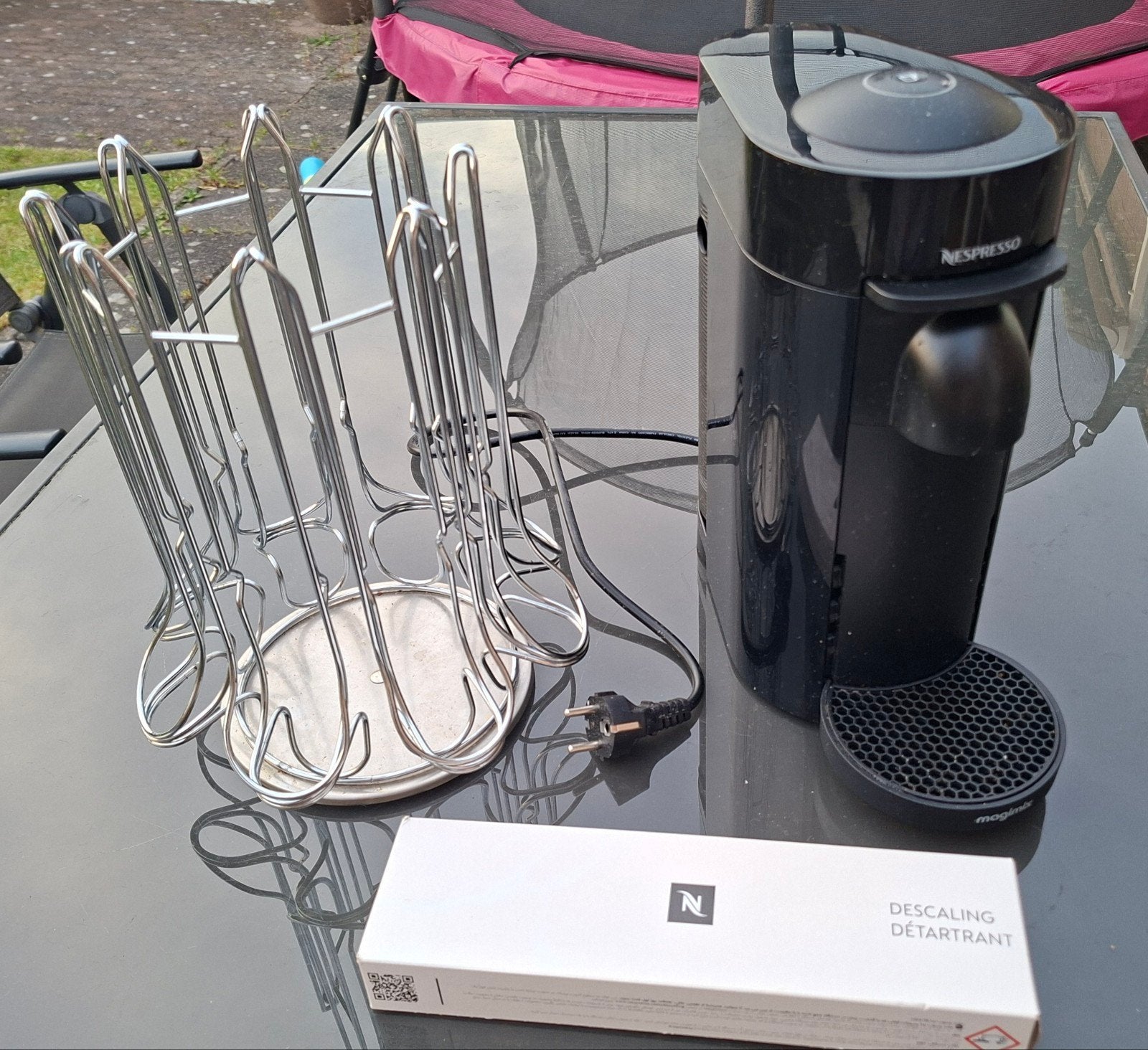 Nespresso Vertuo Next koffiemachine - zwart, Witgoed en Apparatuur, Gebruikt, Koffiemachine, Ophalen of Verzenden, 1 kopje