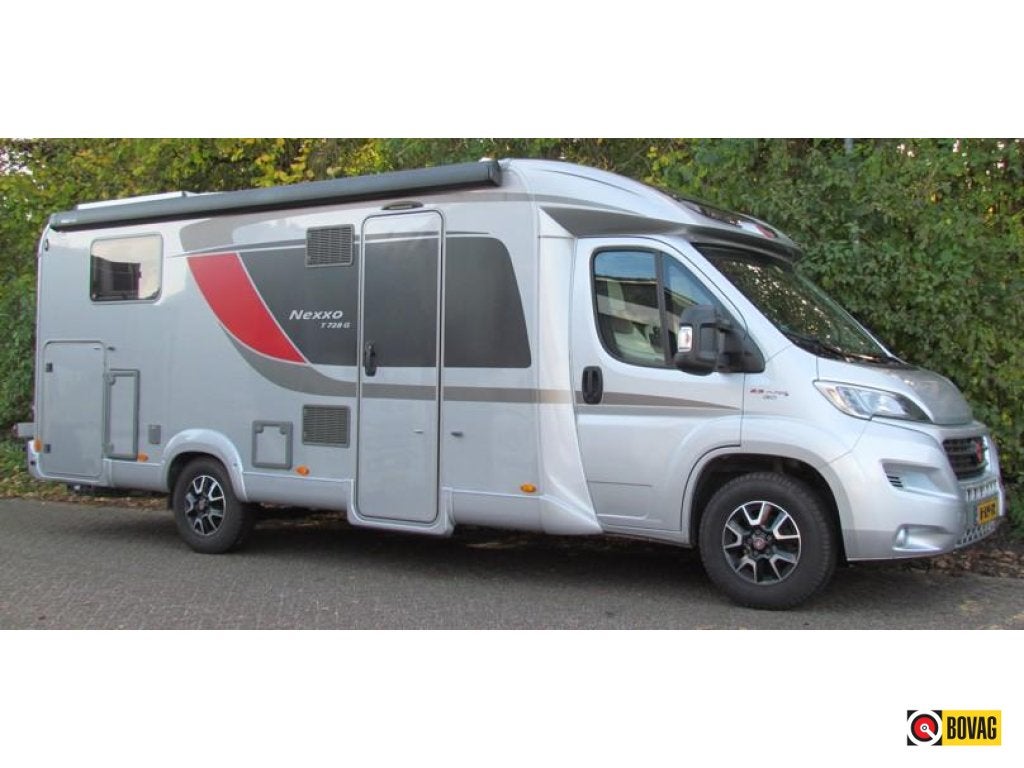 Bürstner Nexxo T 728 G Lengtebedden, Derde bed, Koelkast, Fiat, Tot en met 3, Bürstner