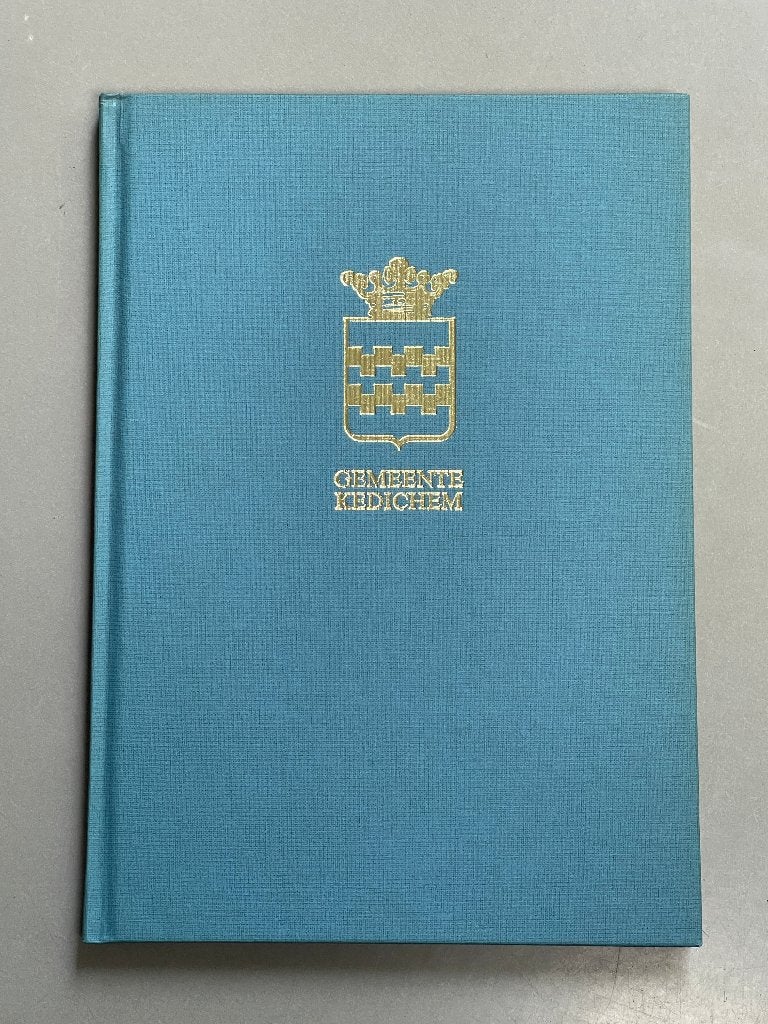 Gemeente Kedichem - gemeentelijke herindeling 1985, Ophalen of Verzenden, 20e eeuw of later, Zo goed als nieuw