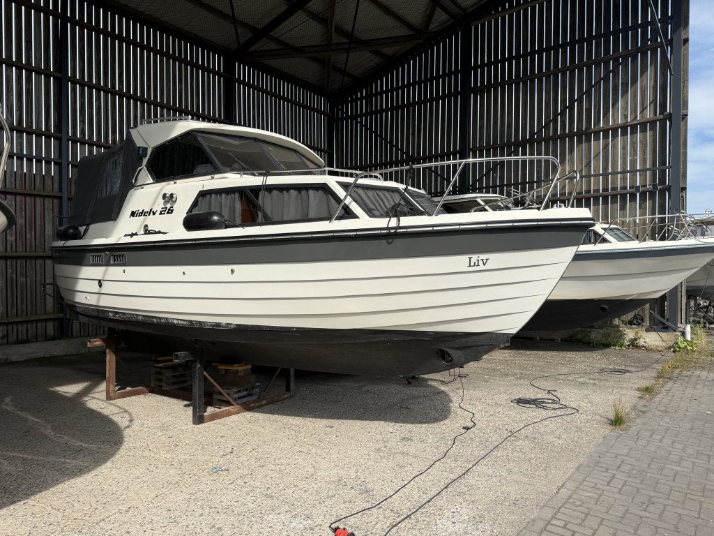 Nidelv  26 HT, Watersport en Boten, 3 m, Overige merken, Gebruikt, Binnenboordmotor