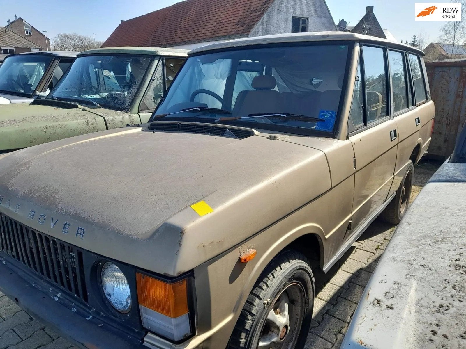Land Rover Range Rover monteverdi, Auto's, Gebruikt, 8 cilinders, Sedan, Onderhoudsboekje