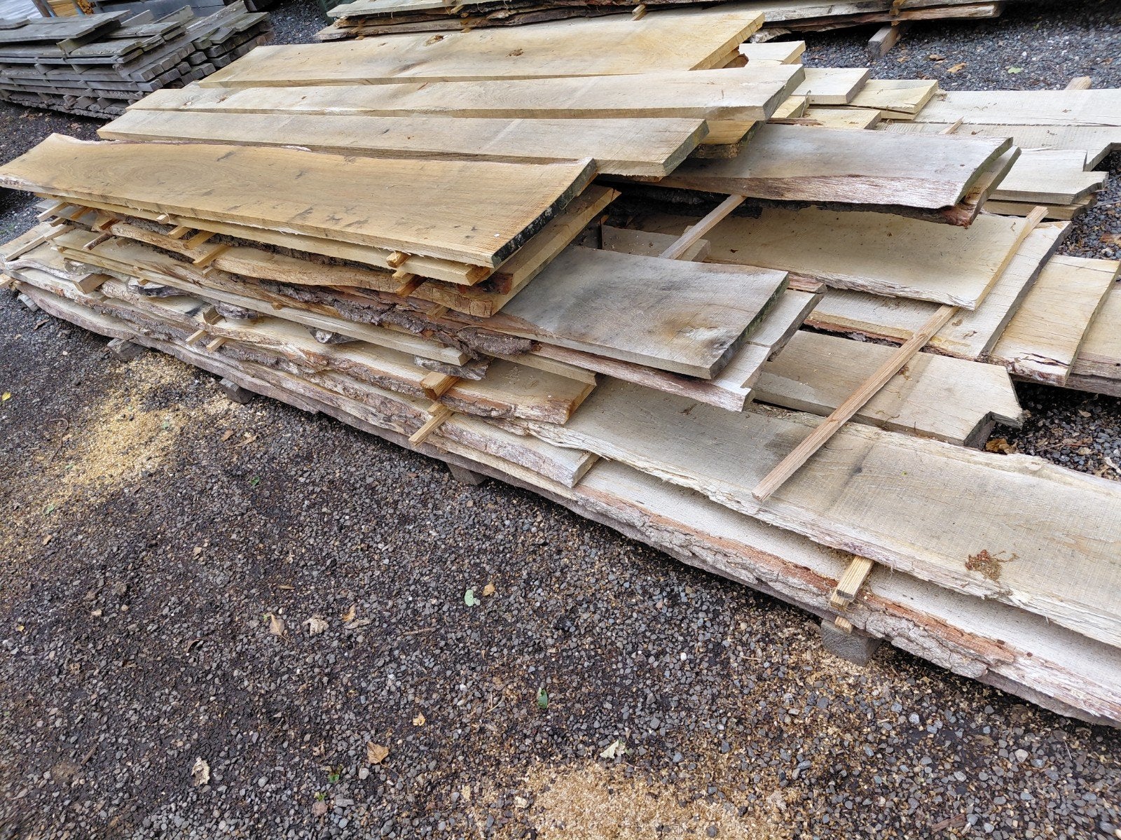 Eiken planken 25mm., Doe-het-zelf en Verbouw, Hout en Planken, Ophalen, 25 tot 50 mm, Eiken, Nieuw