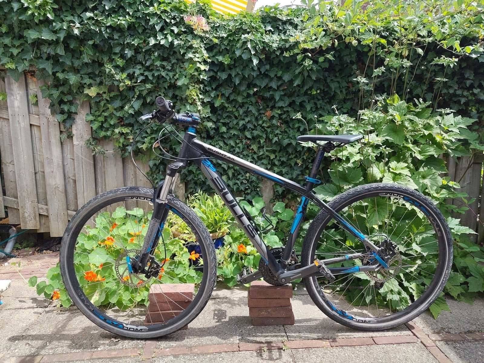 Bulls Bushtail framemaat 46, Fietsen en Brommers, Fietsen | Mountainbikes en ATB, Gebruikt, Hardtail, Heren, 45 tot 49 cm