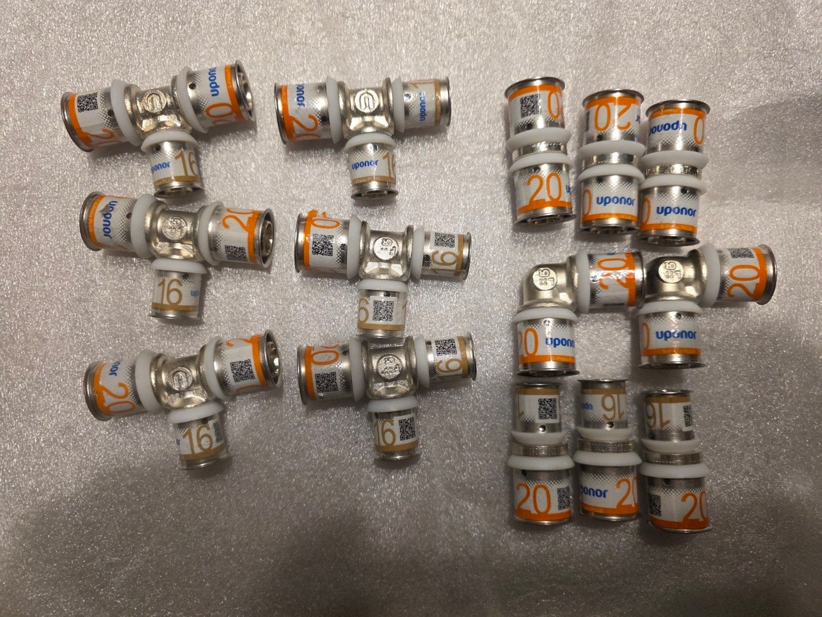 uponor 20 s-press koppeling, Ophalen of Verzenden, Nieuw, Rvs, Overige typen