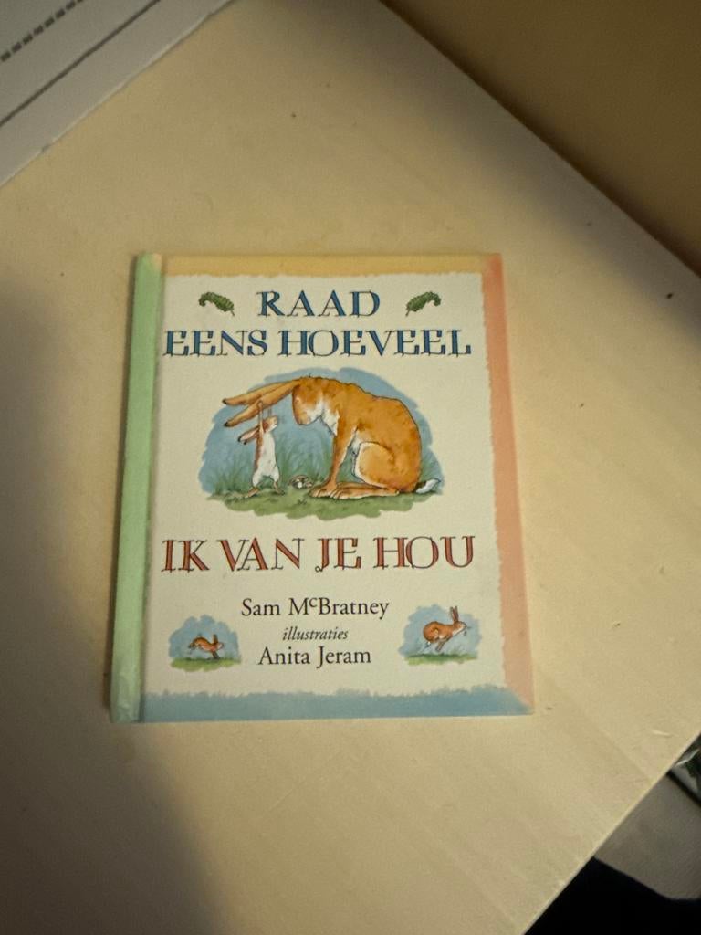 Raad Eens Hoeveel Ik Van Je Hou - Kleine Versie Boekje, Ophalen, Nieuw, 2 tot 3 jaar