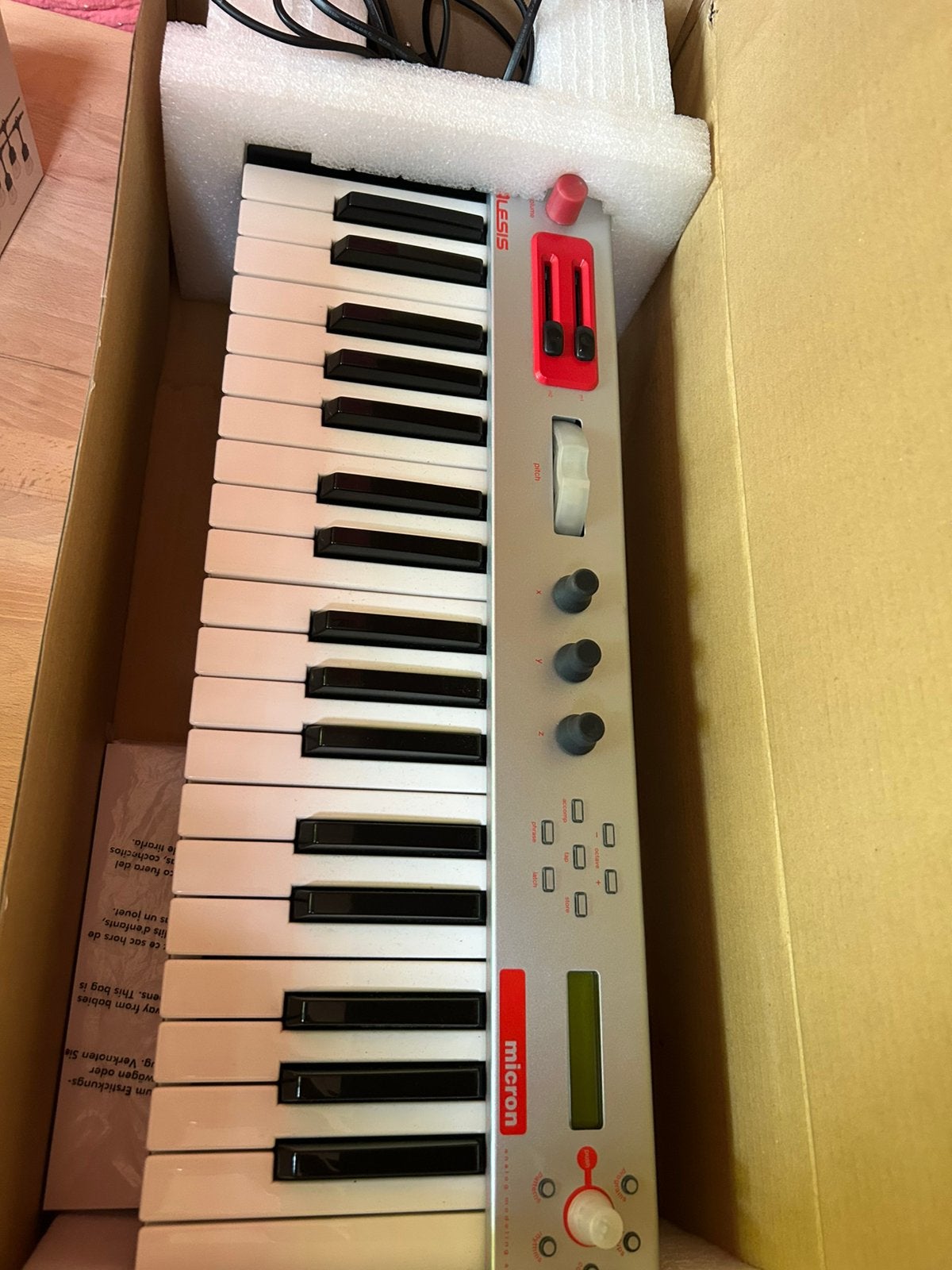 Alesis micron synthesizer, Muziek en Instrumenten, Synthesizers, Ophalen of Verzenden, Zo goed als nieuw, Overige aantallen, Overige merken