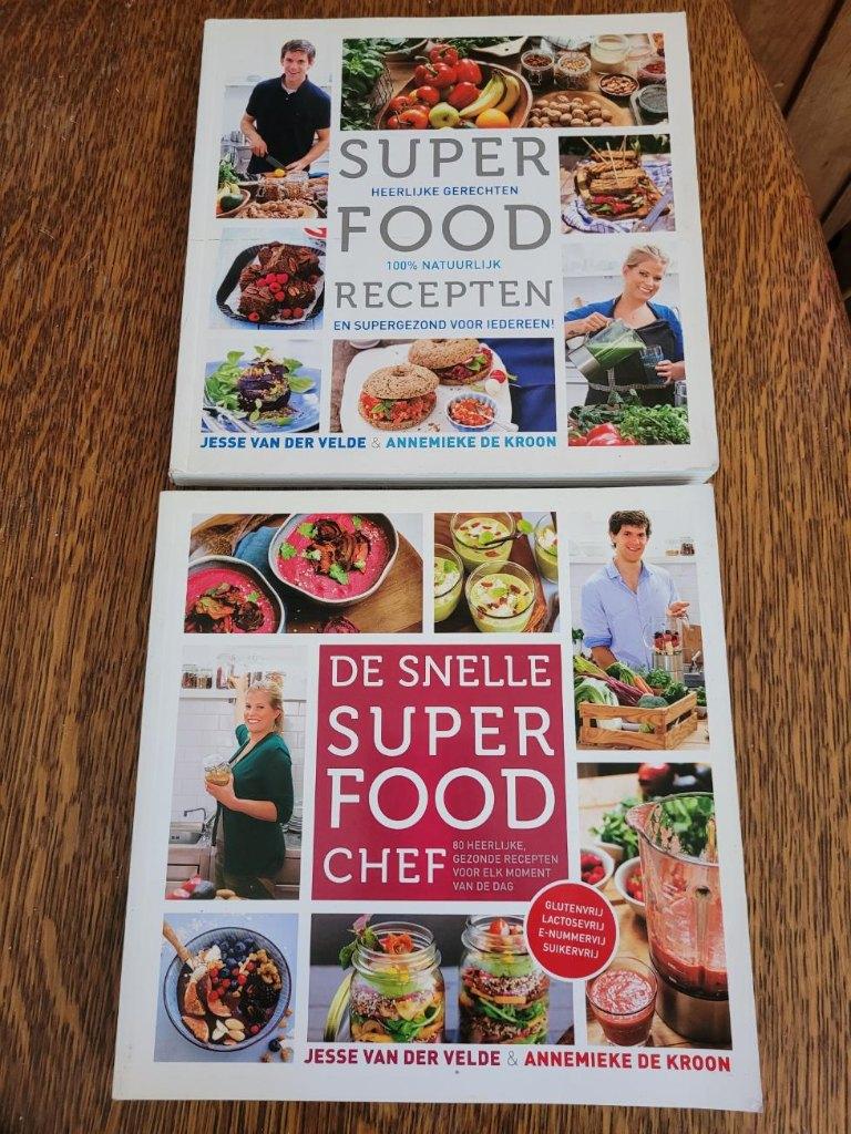 super food recepten 2 x, door Jesse van der Felde, Boeken, Ophalen of Verzenden, Zo goed als nieuw, Nederland en België