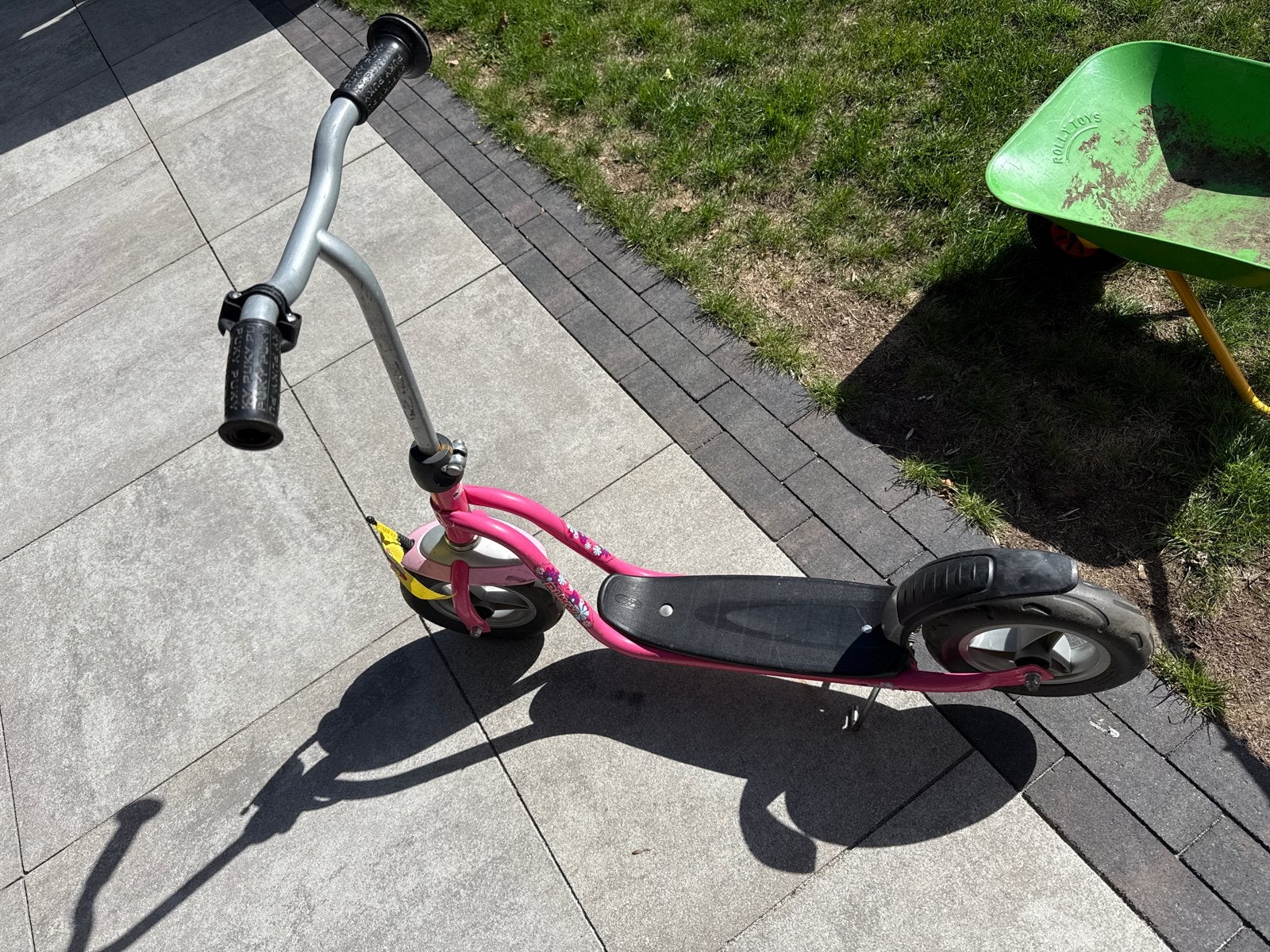 Puky step - Roze kinderstep €10,-, Ophalen, Gebruikt, Gewone step