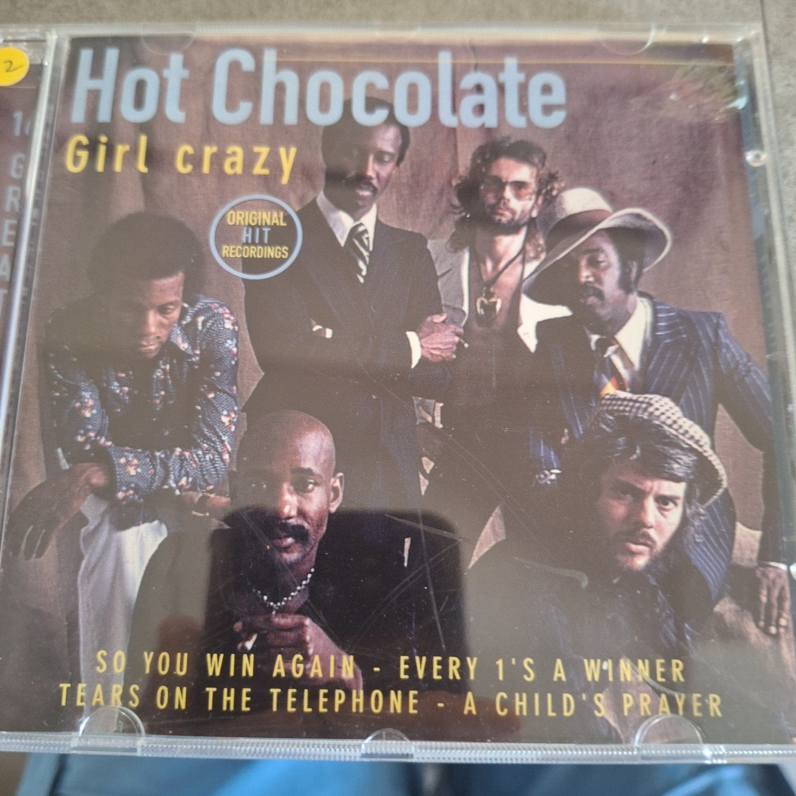 Hot Chocolate - Girl Crazy CD (Pop, Funk, Soul), Gebruikt, Pop, Ophalen of Verzenden, Inclusief boekje