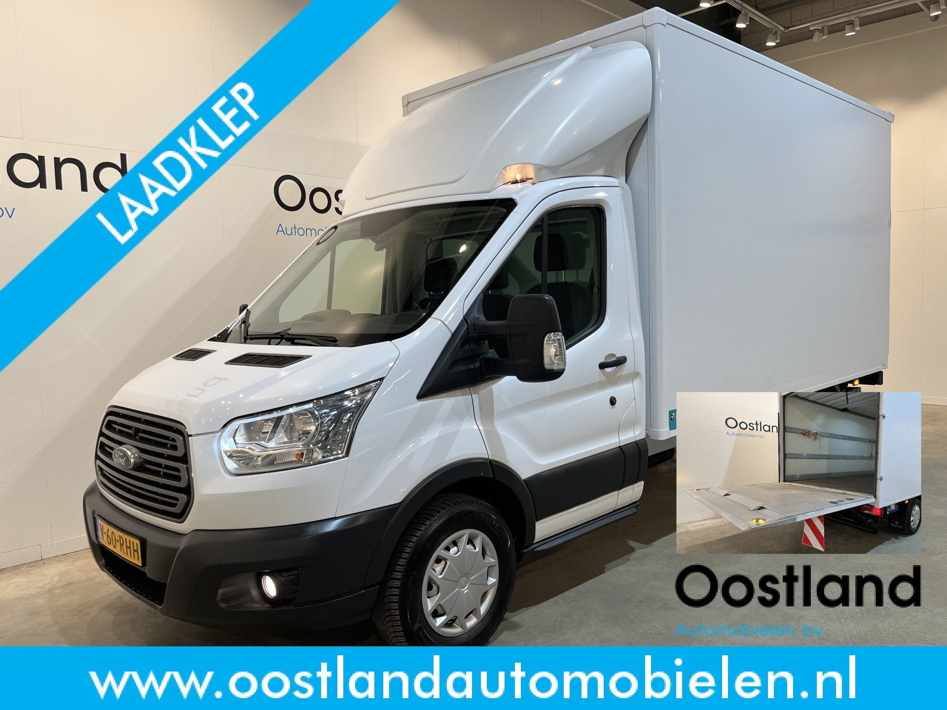 Ford Transit 350 2.0 TDCI L3 Trend Bakwagen / Dautel Laadkle, Auto's, Voorwielaandrijving, Stof, 4 cilinders, Wit