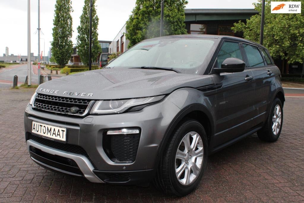Land Rover Range Rover Evoque 2.0 Si4 SE Dynamic CARAVANTREK, Automaat, Zwart, 4 cilinders, Bedrijf