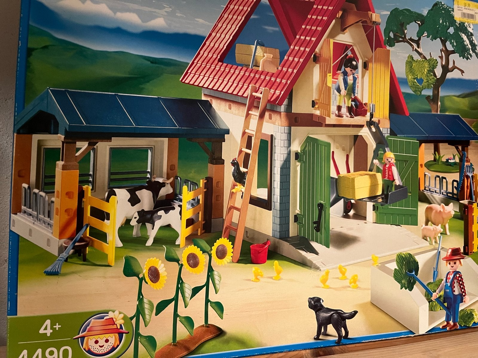 Playmobil Boerderij 4490 - Compleet in doos, Kinderen en Baby's, Ophalen, Gebruikt, Gebouw, Complete set