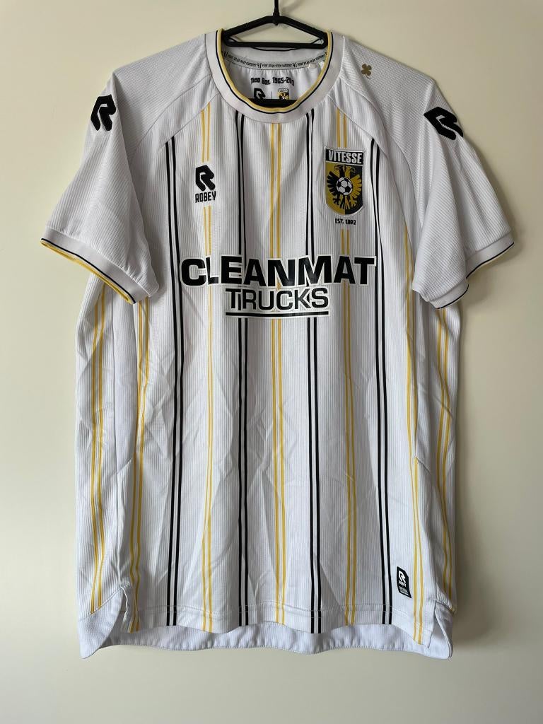 Vitesse Robey Voetbalshirt Maat M Wit 23/24 Away, Kleding | Heren, Maat 48/50 (M), Ophalen of Verzenden, Zo goed als nieuw, Voetbal