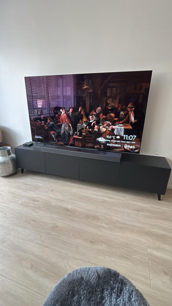 Pulse tv meubel zwart, Huis en Inrichting, Ophalen, Zo goed als nieuw, 25 tot 50 cm, Minder dan 100 cm