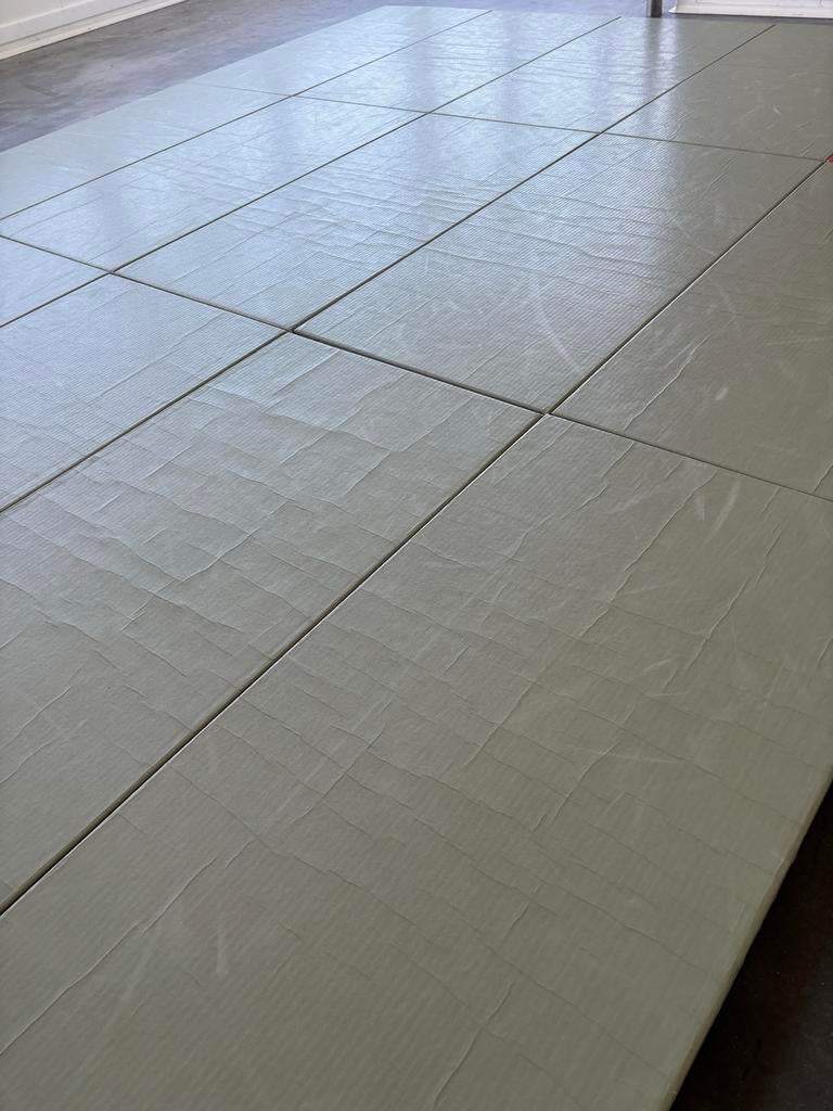 judomatten (1x2m, 5cm dik) evt met wagen, Sport en Fitness, Ophalen, Gebruikt, Judo, Vechtsportmateriaal