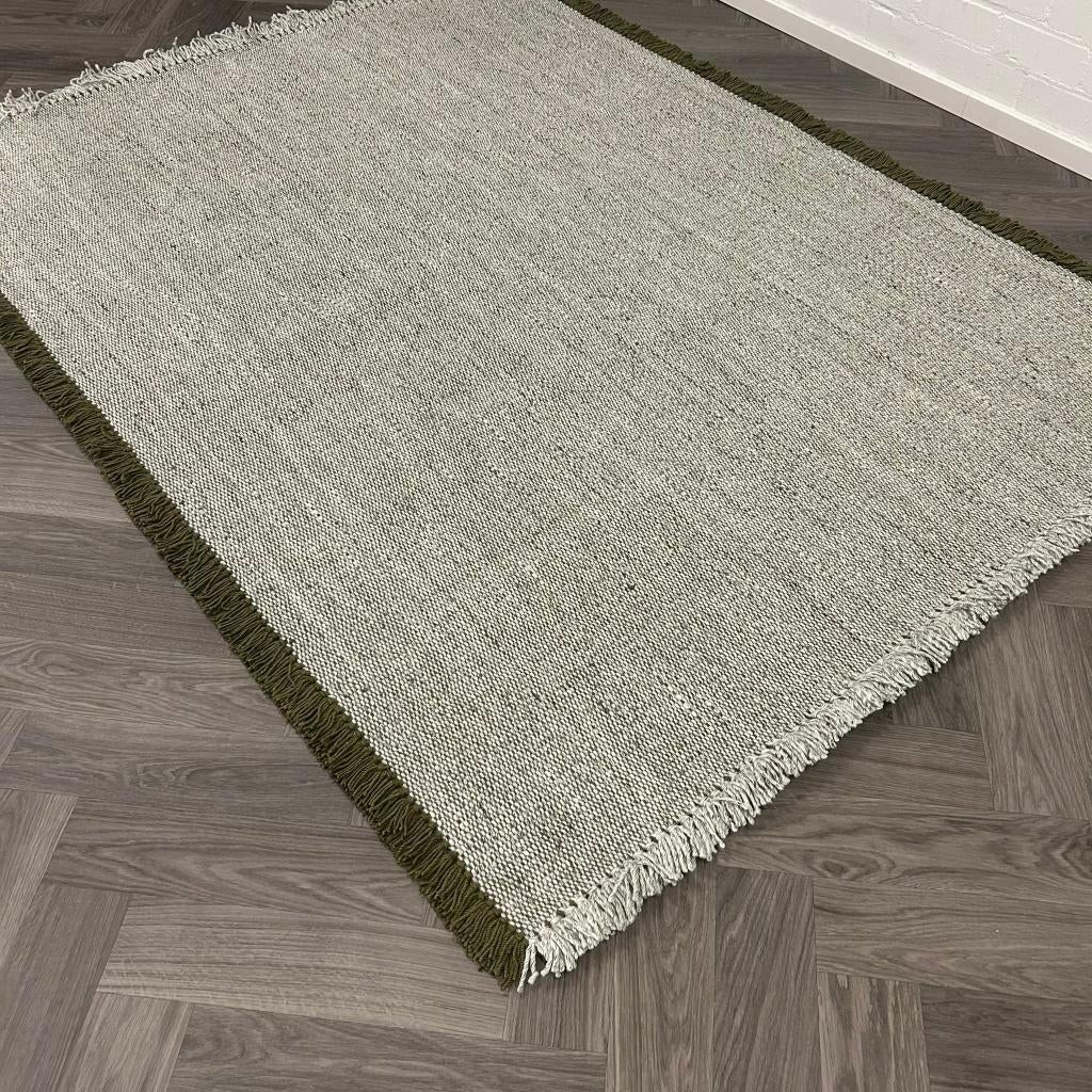 Vloerkleed Montèl Belisario 05 Groen - 170x230cm, 200 cm of meer, Ophalen of Verzenden, Zo goed als nieuw, Rechthoekig