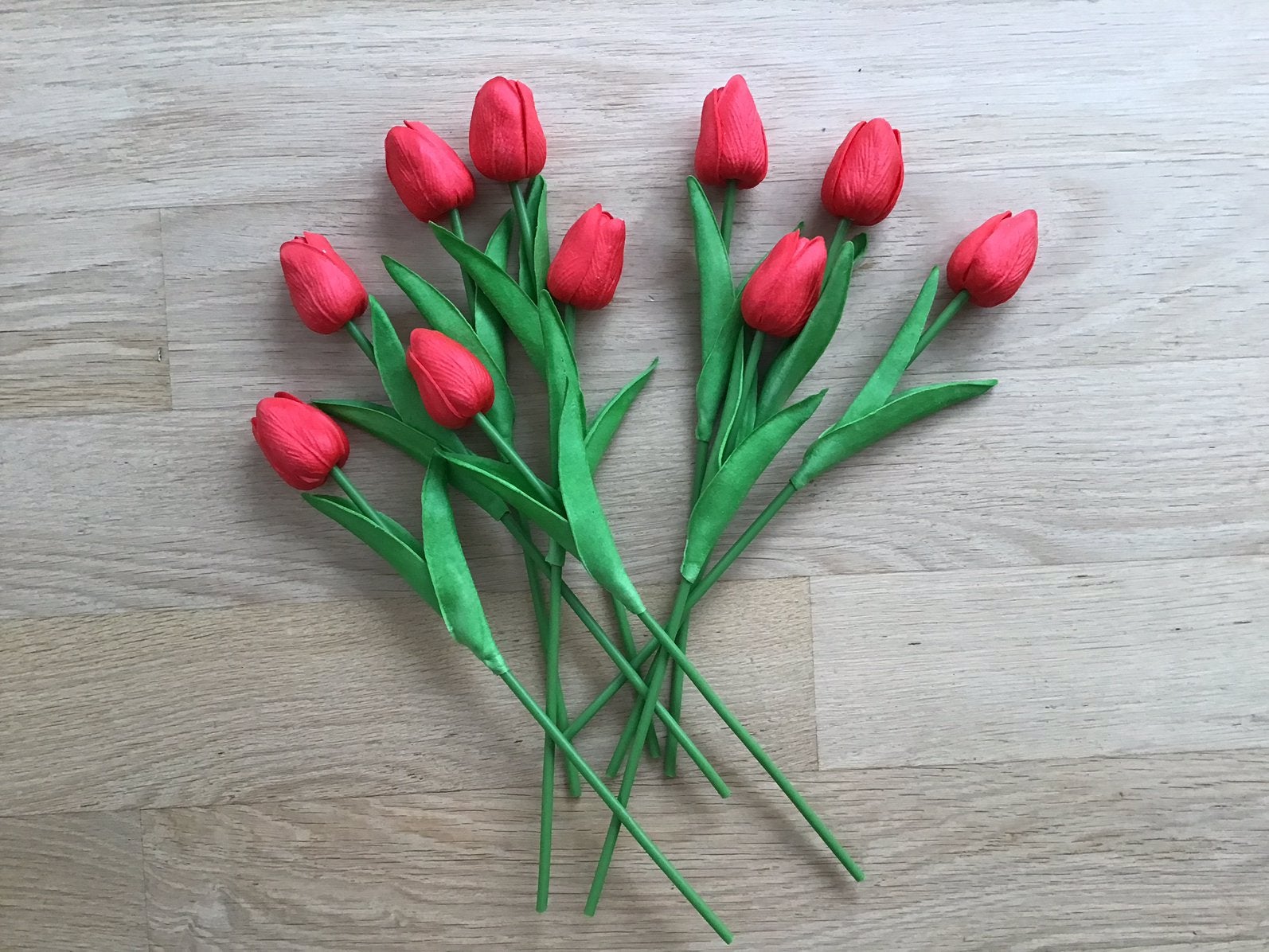 Bosje rode tulpen. 10 stuks., Ophalen of Verzenden