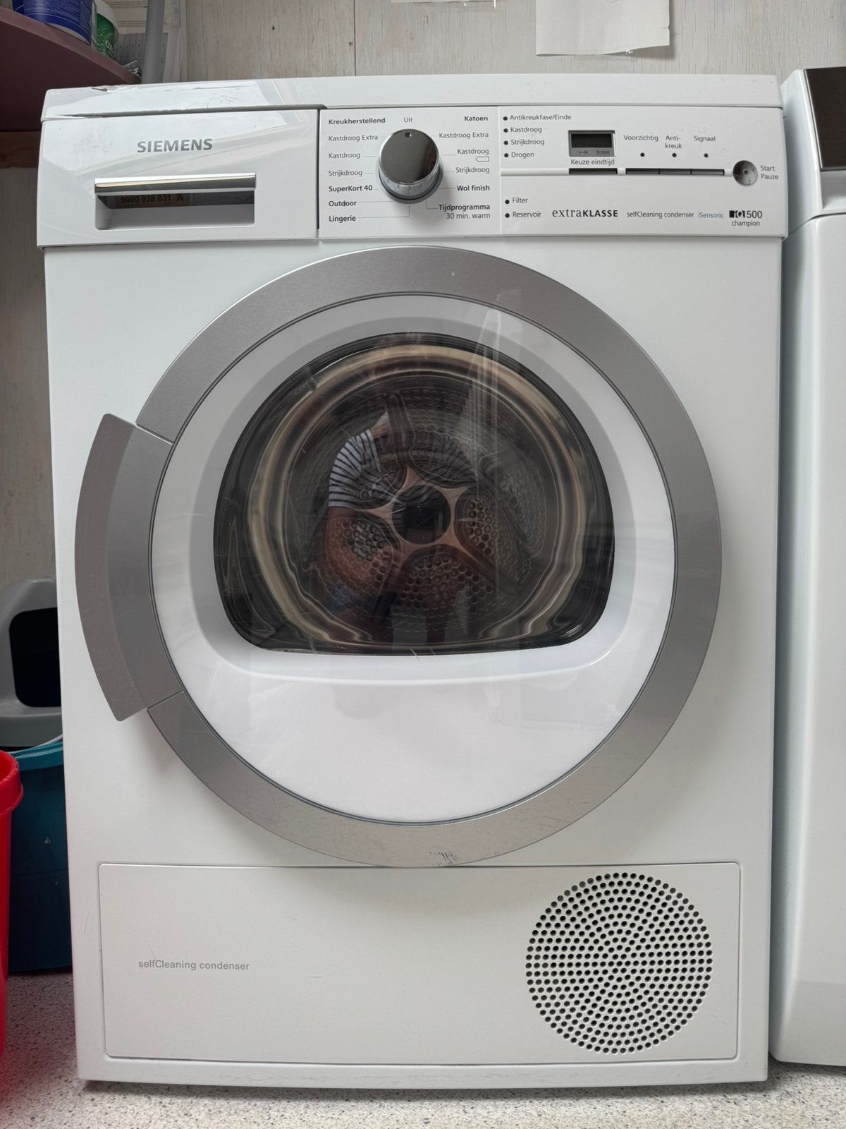 Siemens warmtepomp droger, Ophalen, 6 tot 8 kg, Gebruikt, Overige typen