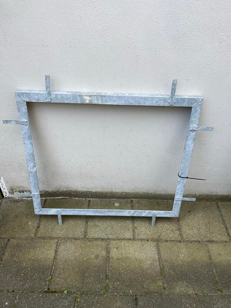 Op maat gemaakt thermisch verzinkt stalen matrand 760x900mm, Ophalen, Nieuw, IJzer