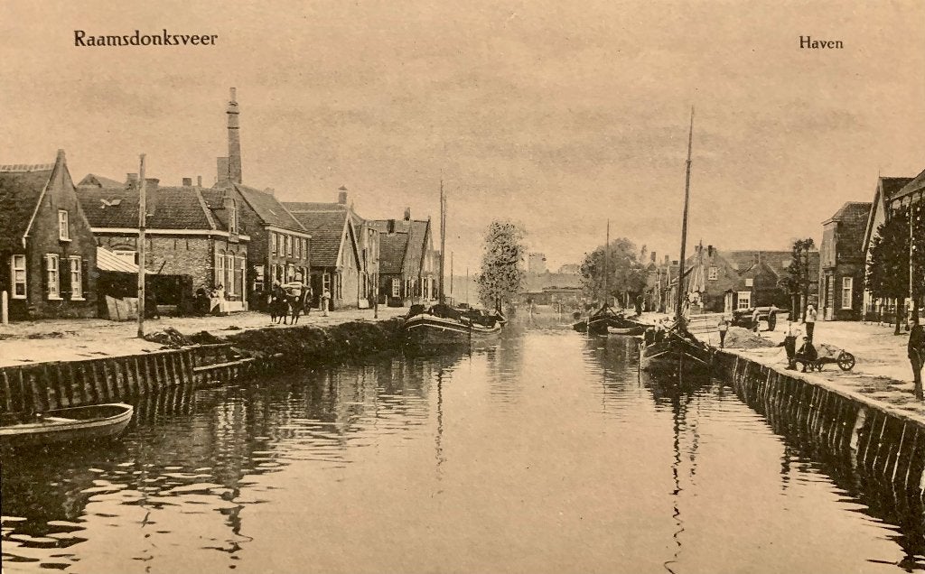 Raamsdonksveer, Haven ca. 1910, Verzamelen, Verzenden, Voor 1920, Ongelopen, Noord-Brabant