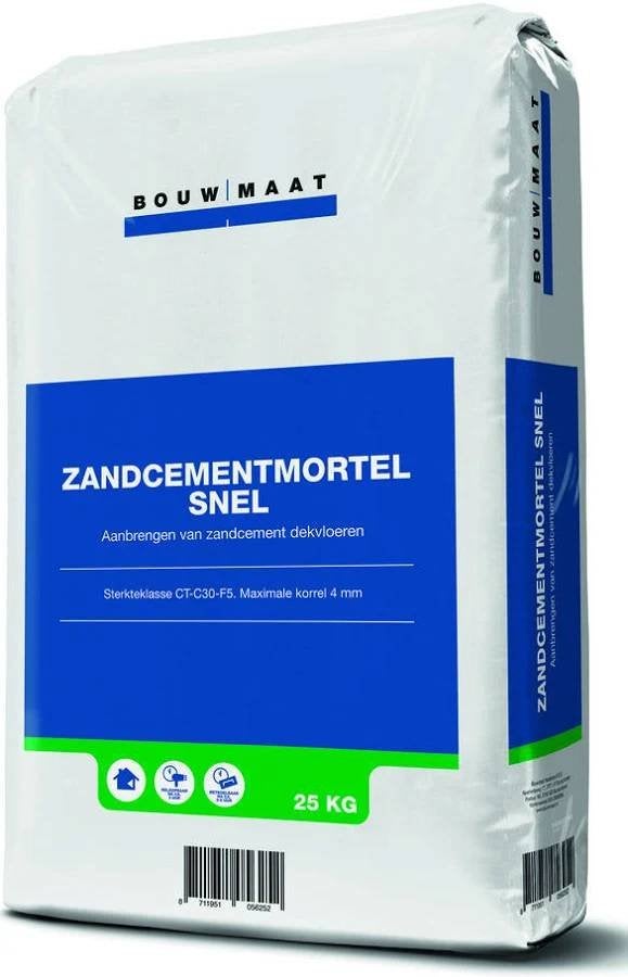 Bouwmaat zandcement mortel, Ophalen, Nieuw, Overige typen