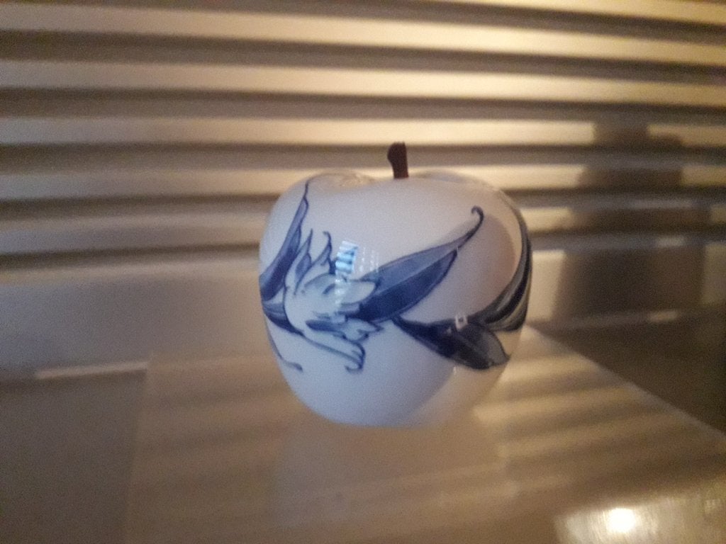 ROYAL DELFT APPEL uit de ROYAL BLUES COLLECTIE I.Z.G.STAAT, Ophalen of Verzenden