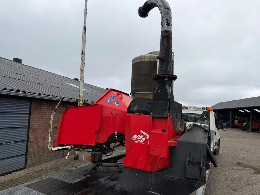 Tunissen Takkenversnipperaar op Front Hef (bj 2009), Hakselaar