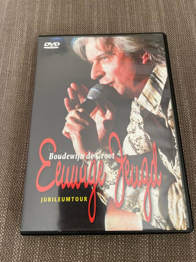 Boudewijn de Groot - Eeuwige Jeugd Jubileumtour DVD, Alle leeftijden, Ophalen of Verzenden, Zo goed als nieuw