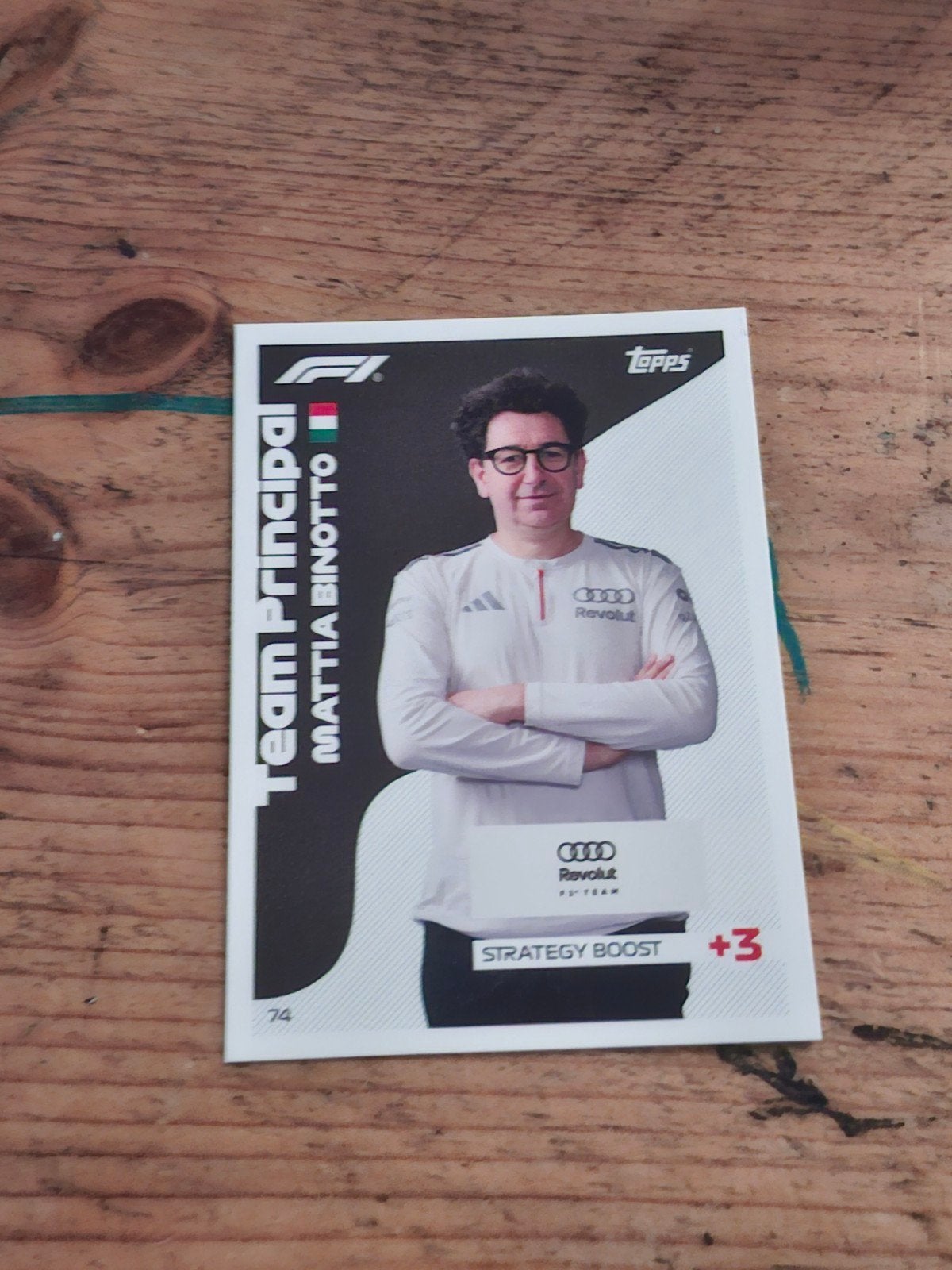 Topps F1 Mattia Binotto Team Principal kaart, Ophalen of Verzenden, Zo goed als nieuw, Formule 1
