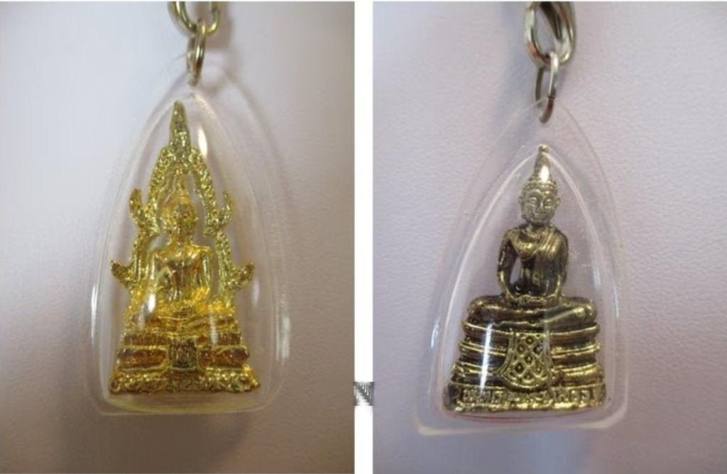 Boeddha halskoord, Sieraden, Tassen en Uiterlijk, Kettingen, Verzenden, Nieuw, Goud, Overige materialen