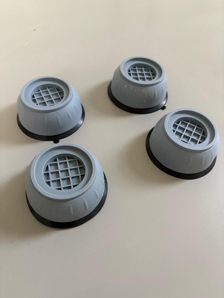 Wasmachine verhogers - trillingsdempers (9 cm), Witgoed en Apparatuur, Wasmachines, Nieuw, 1200 tot 1600 toeren, Ophalen