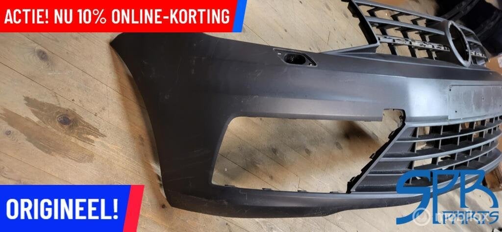 VOORBUMPER VW CADDY 4 IV 2K5 2015-2019 2K5807221J Bumper KLS, Gebruikt, Volkswagen, Ophalen of Verzenden, Volkswagen