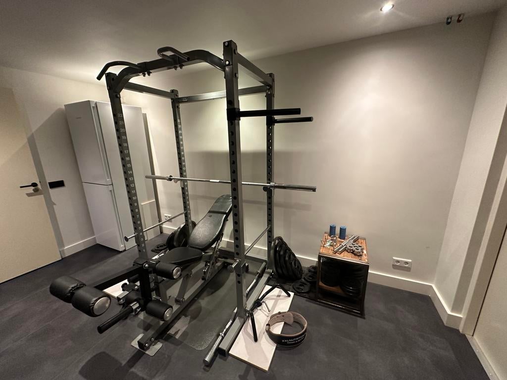 Sqaut rack / Power rack  - Home gym - Complete fitness set, Ophalen, Zo goed als nieuw, Armen, Overige typen