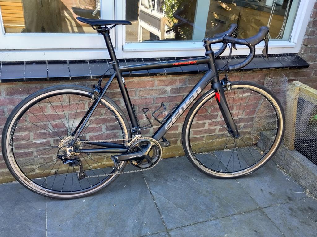 Sensa Romagna racefiets, 55cm, Shimano 105, Fietsen en Brommers, Fietsen | Racefietsen, Overige merken, Gebruikt, Aluminium, Ophalen of Verzenden