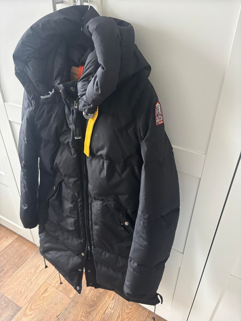 Parajumpers Long Bear Winterjas - Zwart - Maat L, Kleding | Dames, Jassen | Winter, Ophalen of Verzenden, Zo goed als nieuw, Maat 42/44 (L)