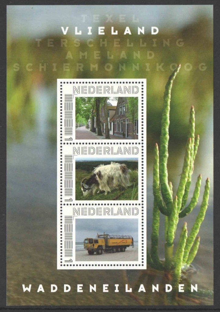 Postzegels Waddeneilanden: Vlieland 1, Postzegels en Munten, Ophalen of Verzenden, Na 1940, Postfris