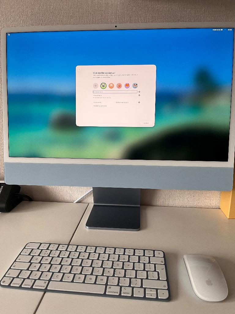 Te Koop iMac, Computers en Software, Apple Desktops, Ophalen, 256 GB, 24", IMac