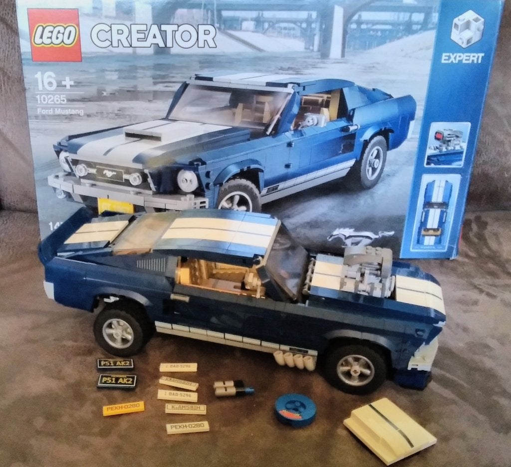 Lego Creator Expert 10265 Ford Mustang, Verzenden, Zo goed als nieuw