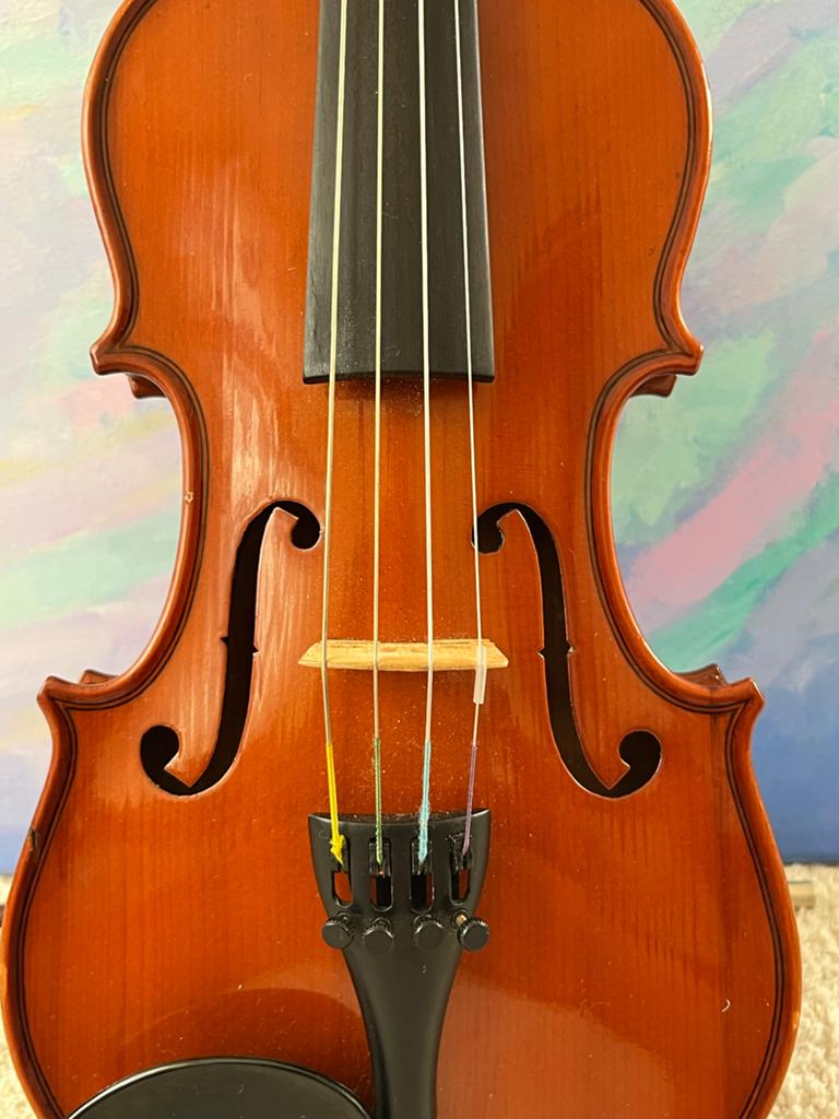 1/4 Viool met strijkstok en koffer, Muziek en Instrumenten, Strijkinstrumenten | Violen en Altviolen, Ophalen, Gebruikt, Viool