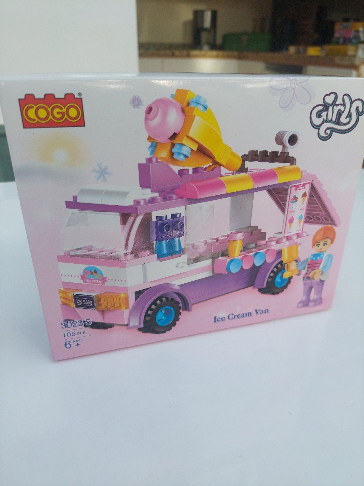 COGO Girls IJscowagen Bouwset - Nieuw in Doos, Ophalen of Verzenden, Nieuw, Overige merken