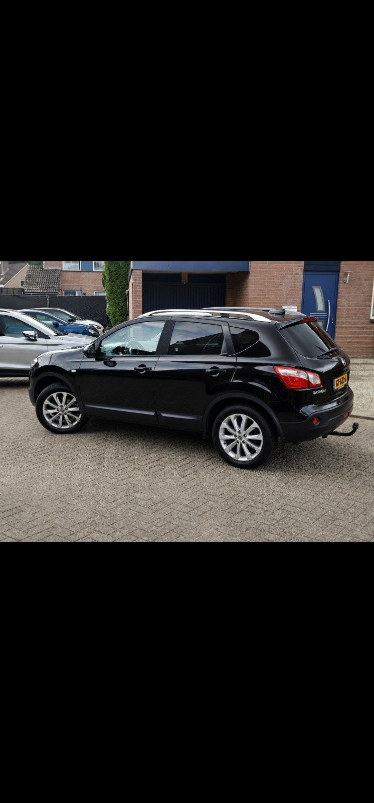 Nissan Qashqai 1.6 2WD 2011bj. Zwart, Auto's, Voorwielaandrijving, 4 cilinders, 1210 kg, Zwart