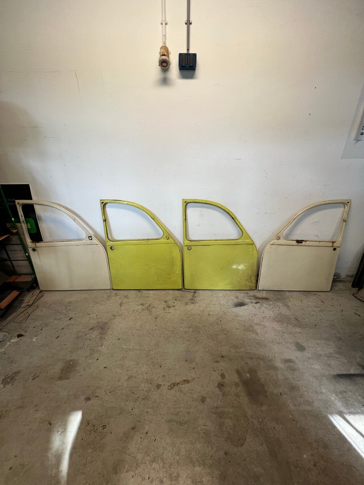 Citroën 2CV AZ Eend Deuren (3x Rechts, 1x Links), Ophalen, Gebruikt, Citroën, Voor