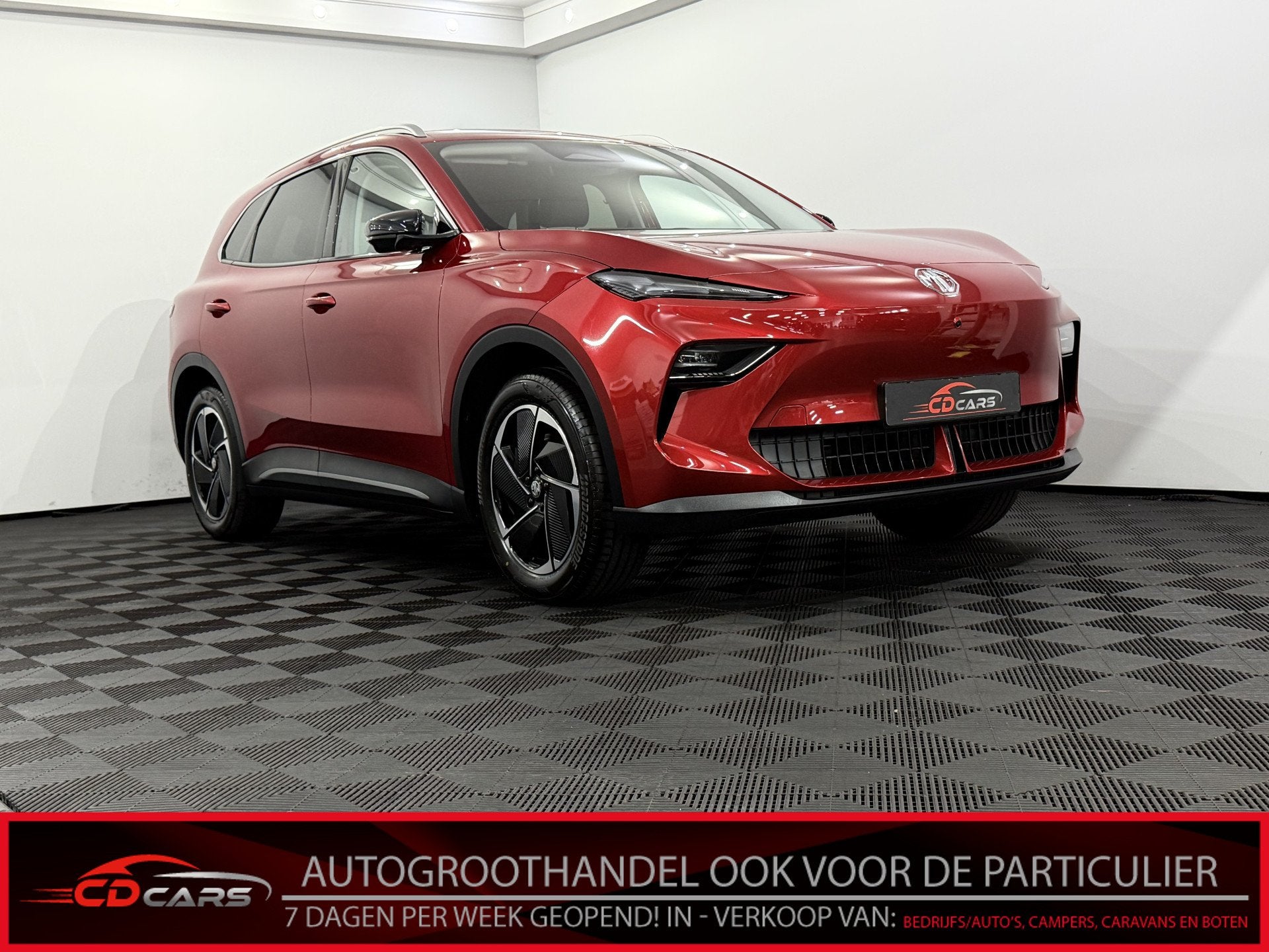 MG MGS5 EV Luxury 64 kWh 360 Camera, Navi, Rijstrook correct, Auto's, Automaat, Achterwielaandrijving, Gebruikt, Overige modellen