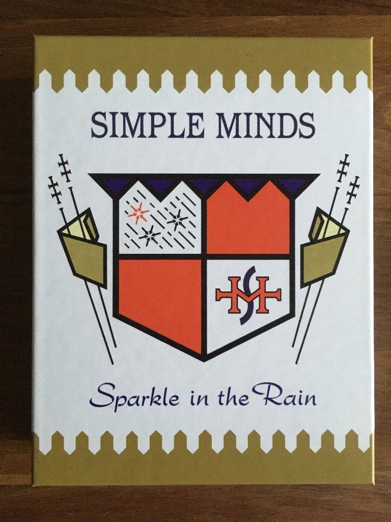 4Cd+Dvd Box Simple Minds Sparkle In The Rain + Div Live ZGAN, Boxset, Pop, Zo goed als nieuw, Inclusief DVD