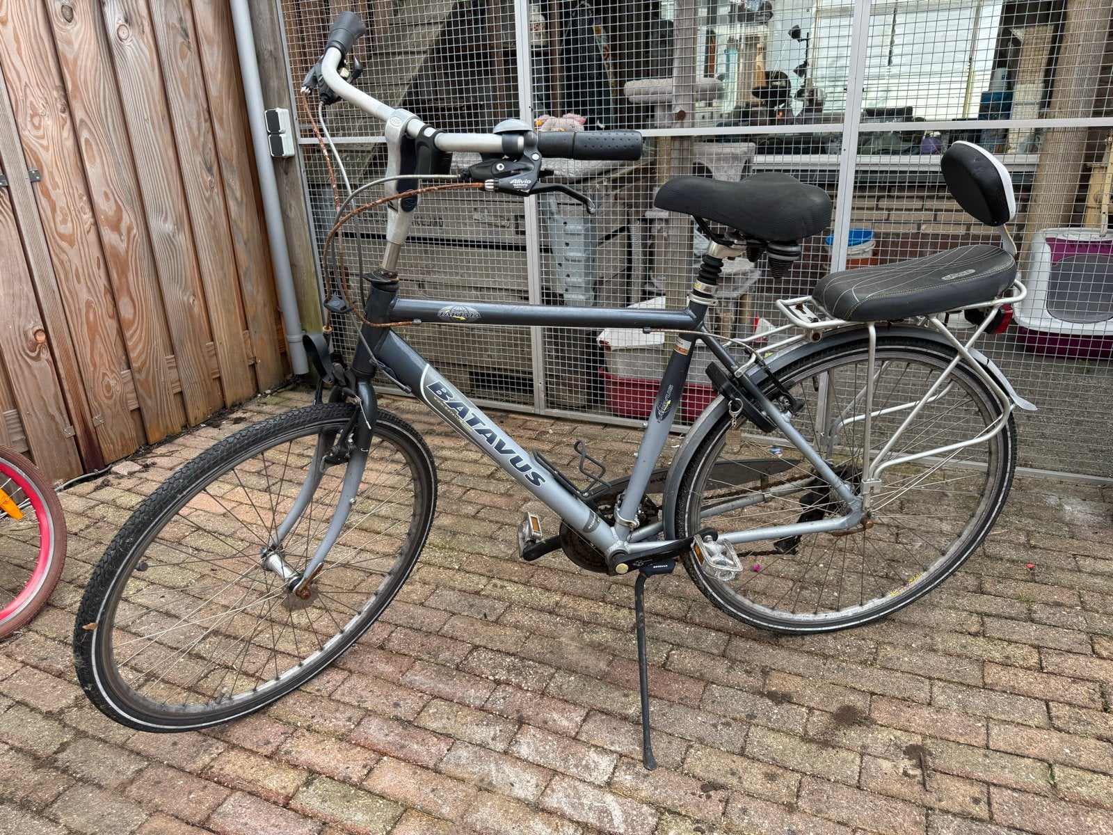 Batavus fiets met 28 inch wielen, Fietsen en Brommers, Ophalen, Gebruikt, Velgrem, Versnellingen