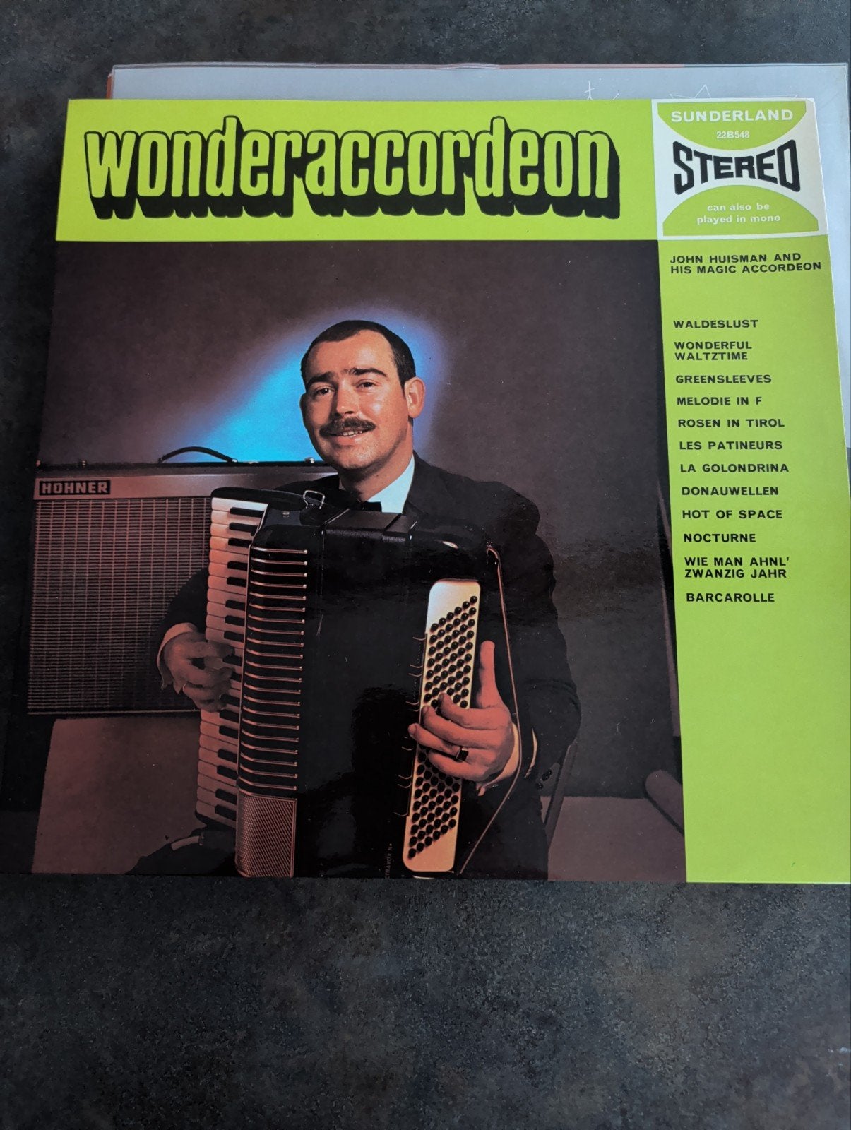 Wonderaccordeon - John Huisman and His Magic Accordeon, Muziek en Instrumenten, Accordeons, Ophalen of Verzenden, Gebruikt, Hohner